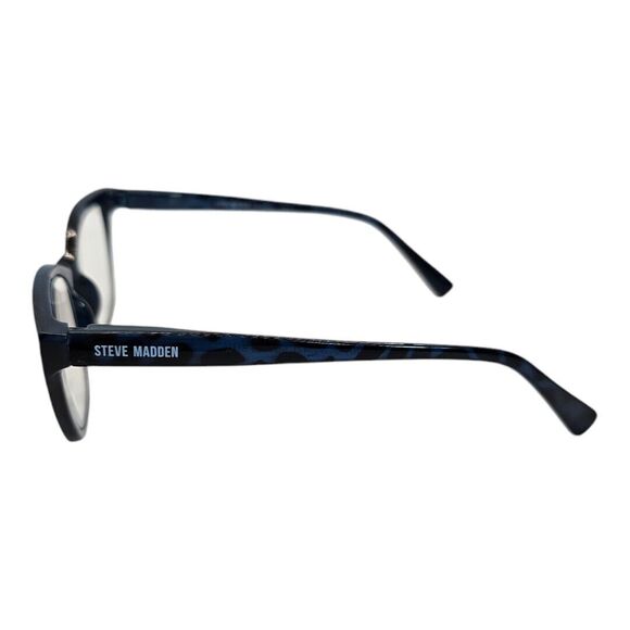 Steve Madden Eyeglasses NS0421 SM2009 Blue Tortoise Shell Cat Eyes FRAMES ONLY!! - Picture 4 of 10